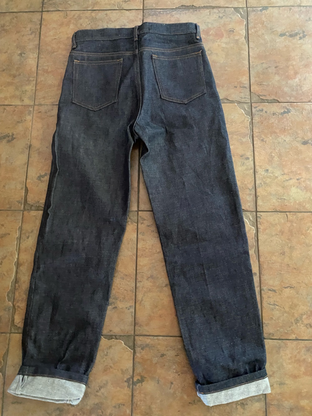 A.P.C. Indigo Straight-Leg Jeans